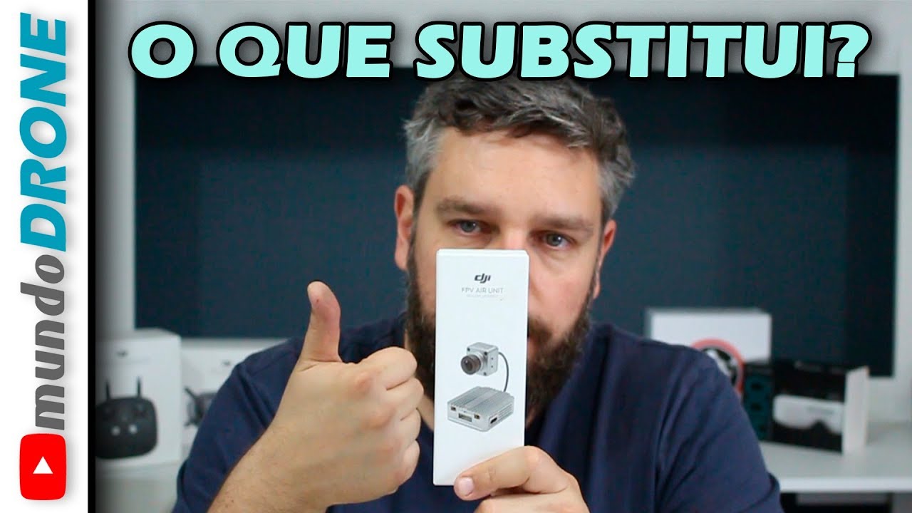 O QUE É O DJI AIR UNIT? - Sistema de CÂMERA, VTX E RECEPTOR FPV do DJI FPV
