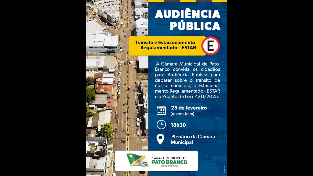 Audiência Pública - 25 de fevereiro de 2026