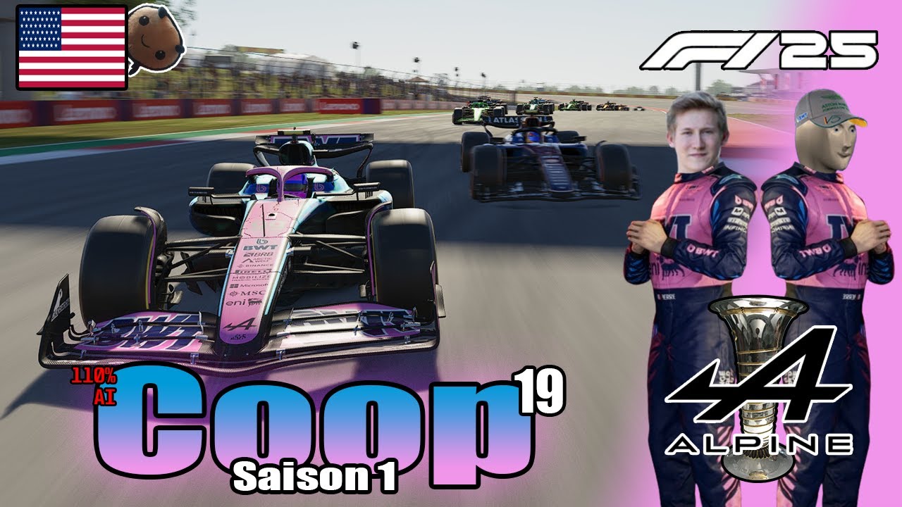 Entscheidet DISQUALIFIKATION das Rennen?! | F1 25 Coop #19 (110 KI) mit @EFF1uan