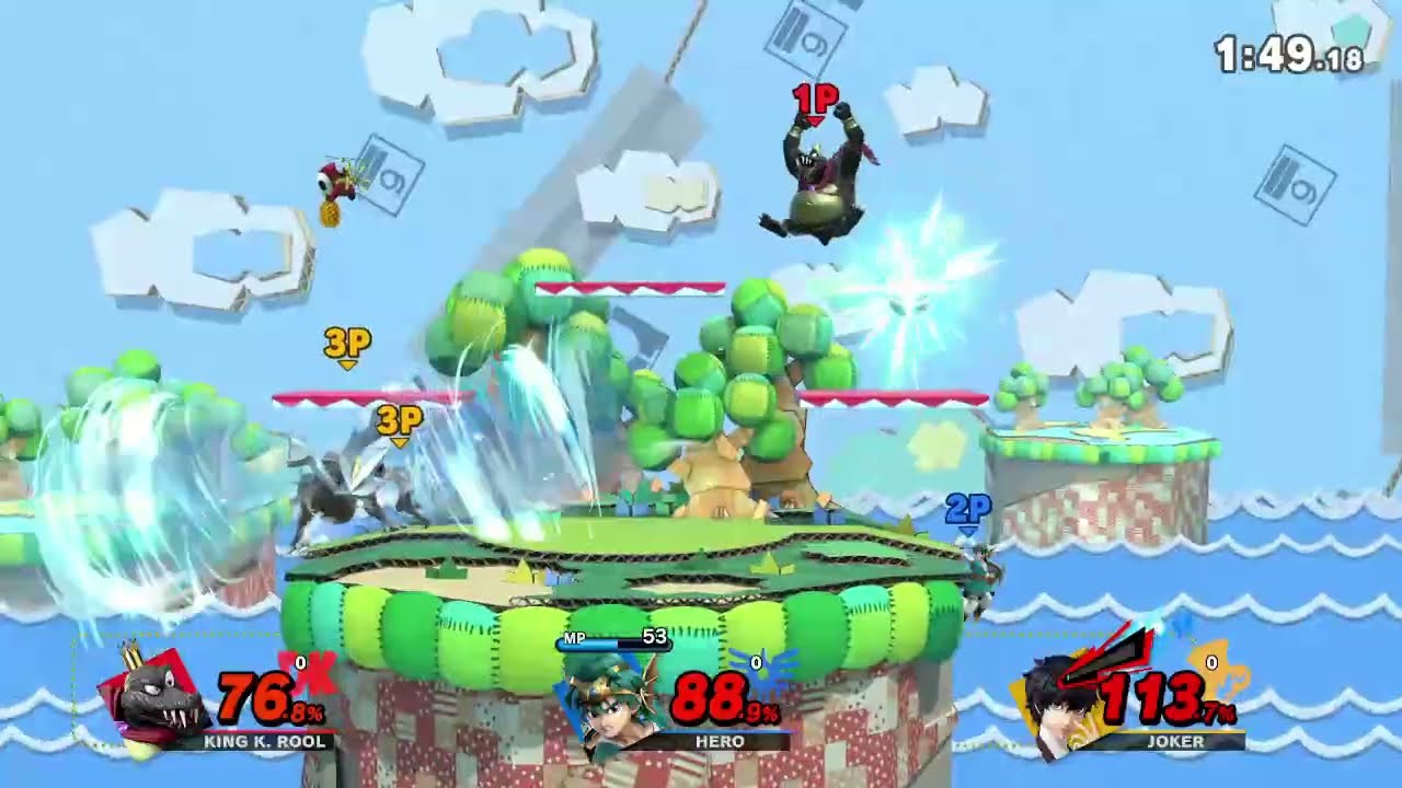 スマブラSP リプレイ タイム制 13017 [26年01月分]【勇者 2P自分】