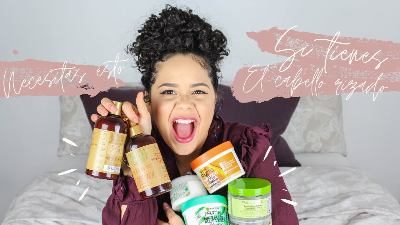 PRODUCTOS BÁSICOS PARA EL CABELLO RIZADO || Carolain Díaz