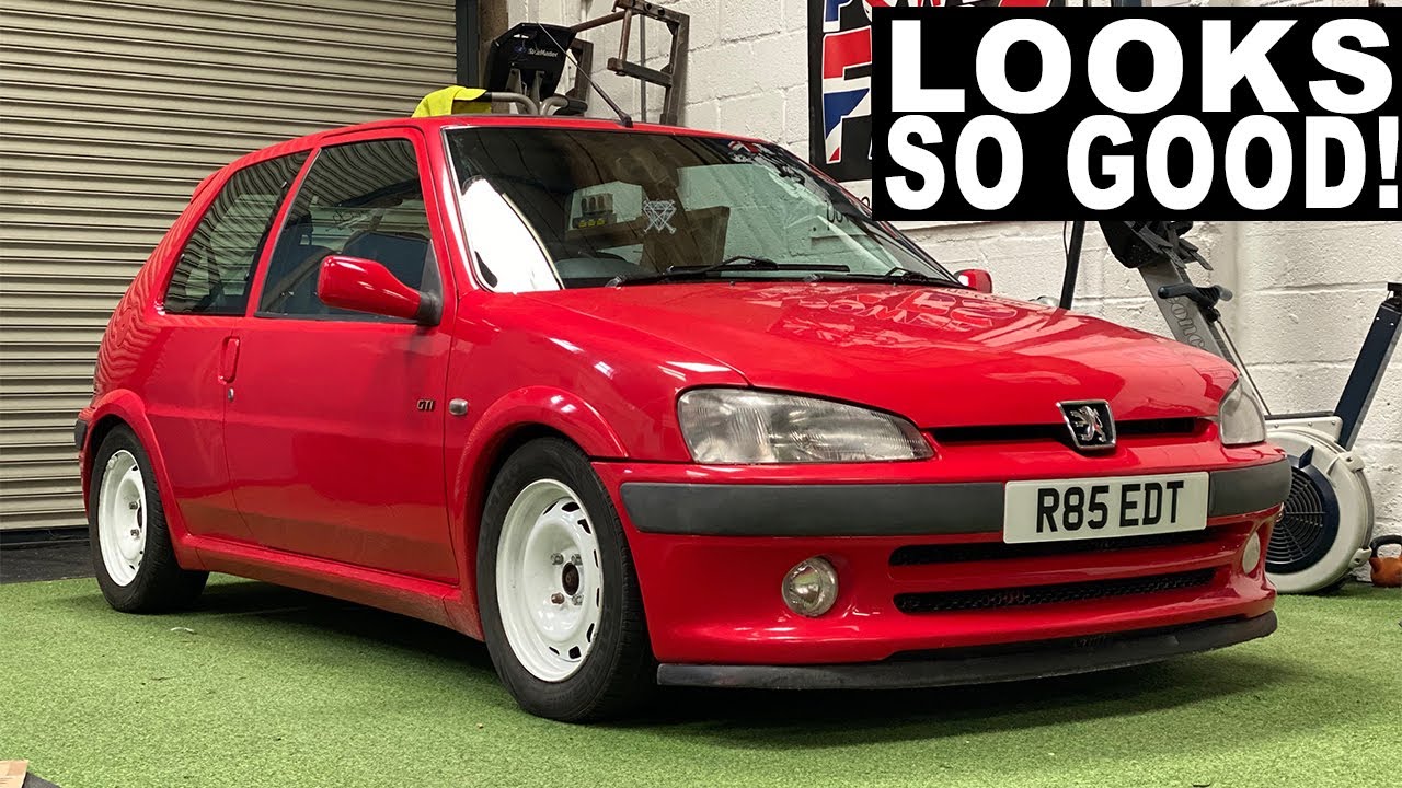 fitting the RALLYE WHEELS TO THE 106 GTI, LOOKS EPIC!