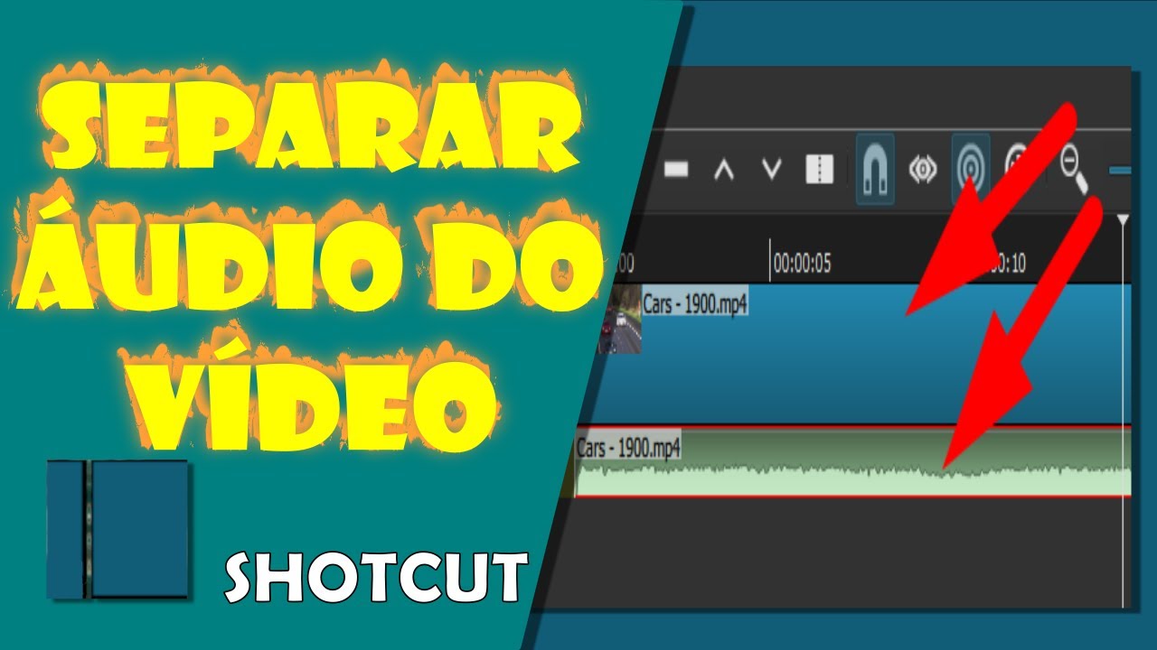 Como Separar Áudio do Vídeo no Shotcut