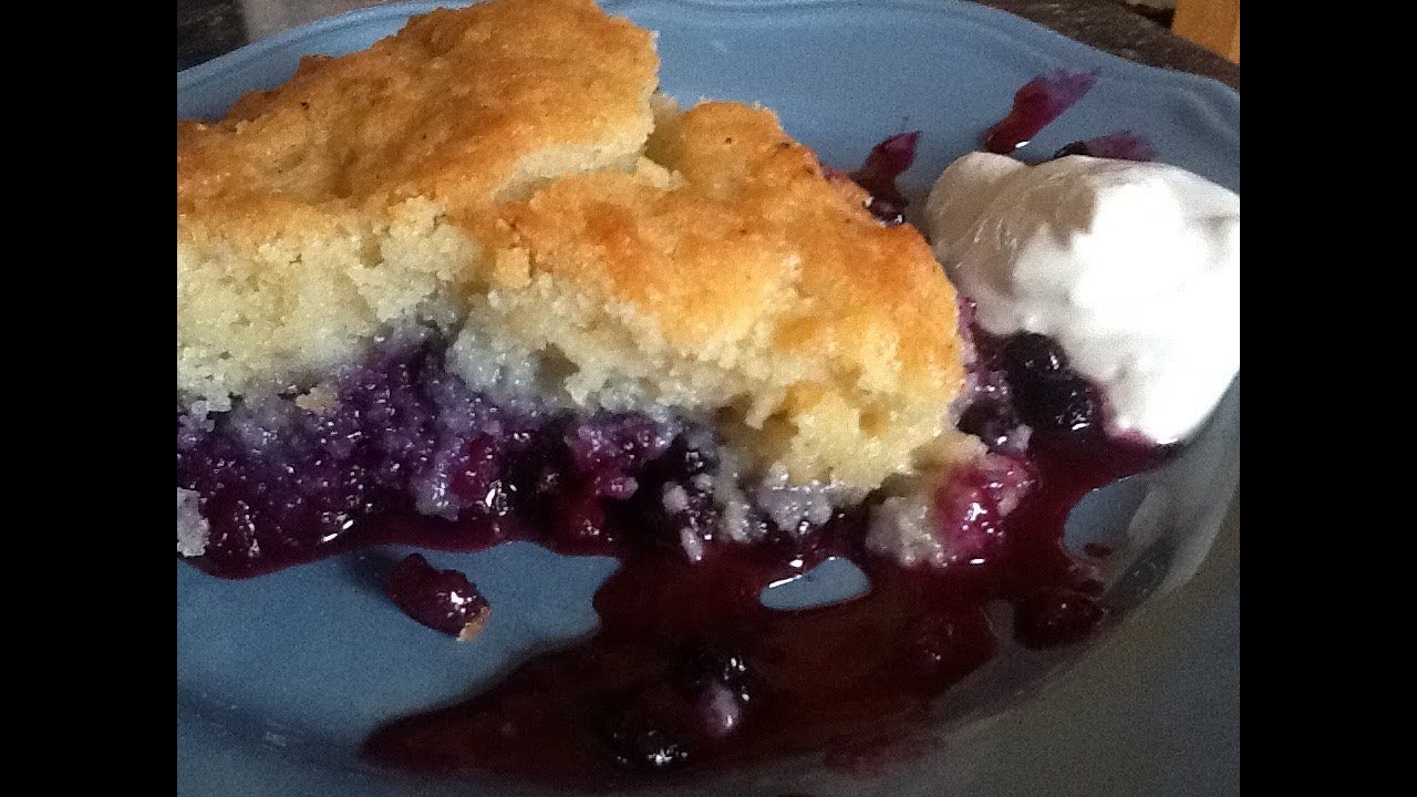 Blueberry Cobbler - Traditional Newfoundland - Bonita's Kitchen