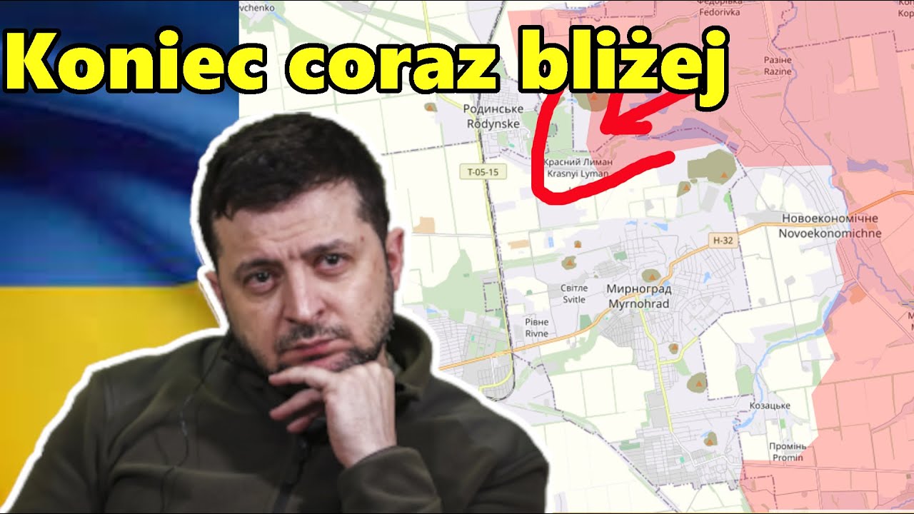 Krasnyj Liman upada wojna na Ukrainie