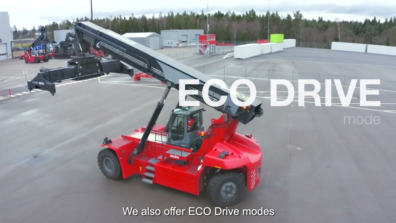 Kalmar Electric Reachastacker-Walkaround