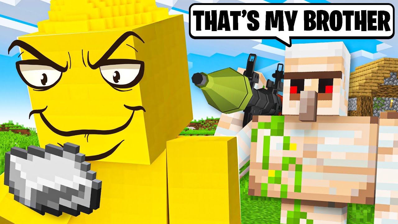 I Made Every Mob Hate My Friend To Troll Him