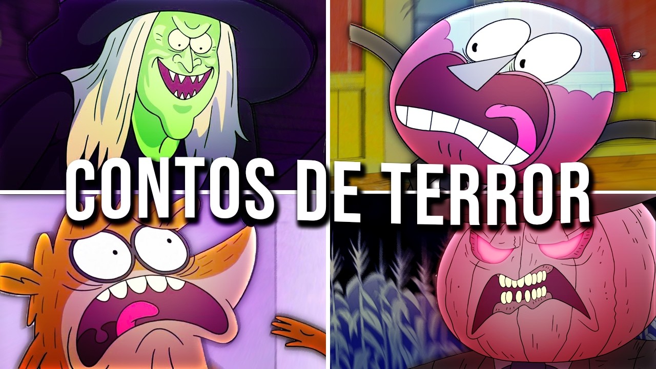 OS EPISÓDIOS MAIS ASSUSTADORES DE APENAS UM SHOW! | CONTOS DE TERROR DO PARQUE