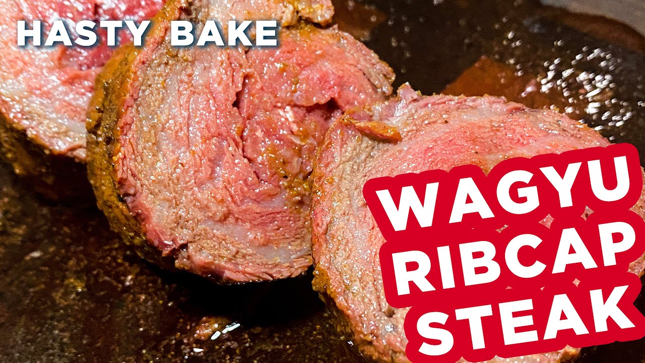 Wagyu Rib Cap Steak  | Hasty Bake Charcoal Grills