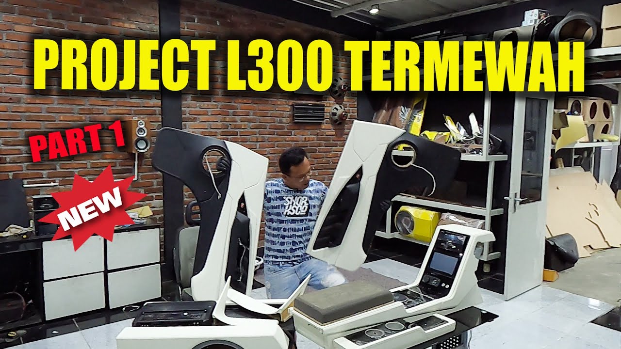 PROSES MODIFIKASI L300 TERMEWAH DI INDONESIA JONY AUDIO