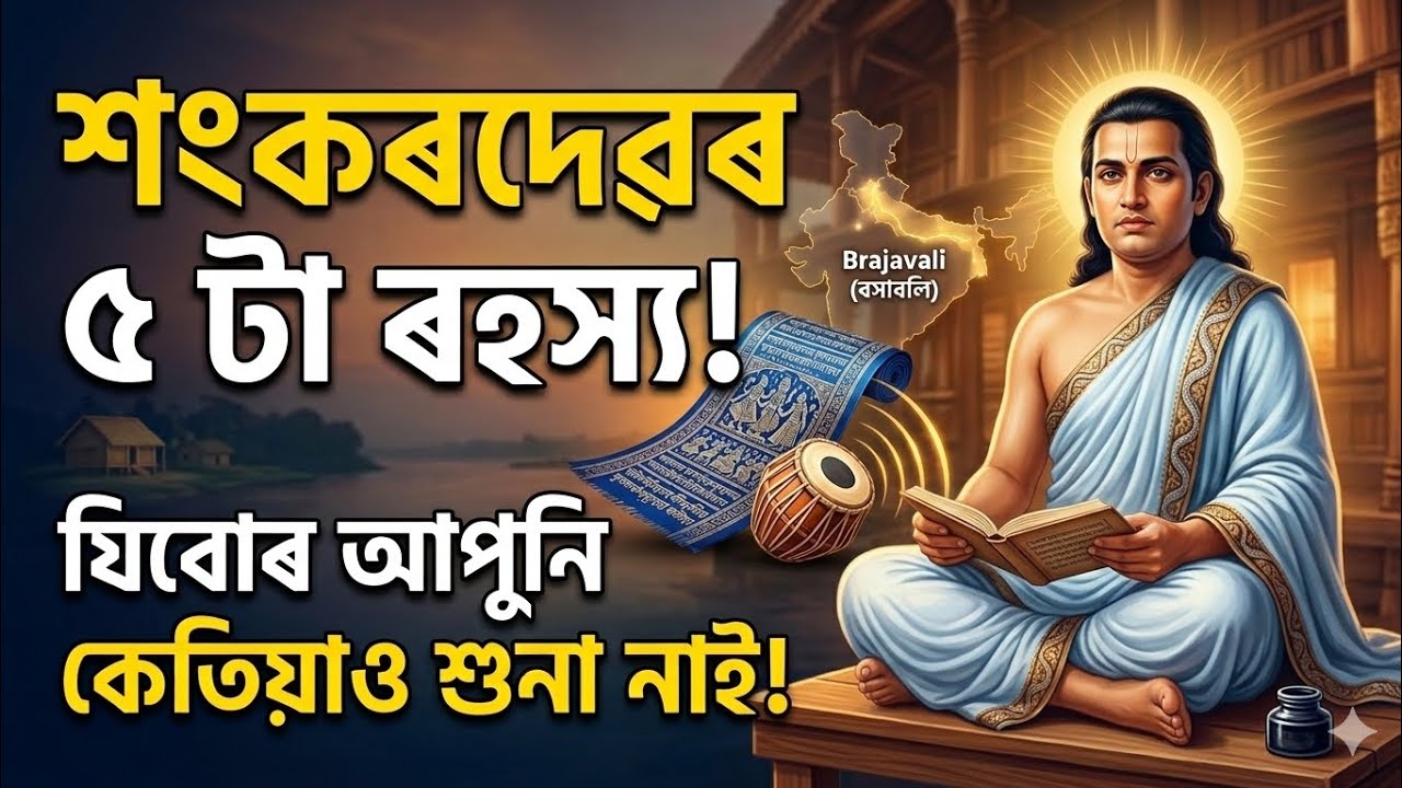 মহাপুৰুষ শংকৰদেৱৰ ৫ টা 'Secret' তথ্য যিবোৰ আপুনি কেতিয়াও শুনা নাই! | Srimanta Sankardeva |
