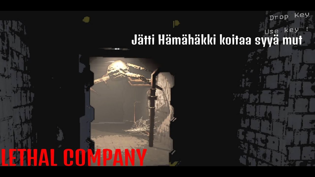 JÄTTI Hämähäkki koittaa syödä mut| Lethal Company