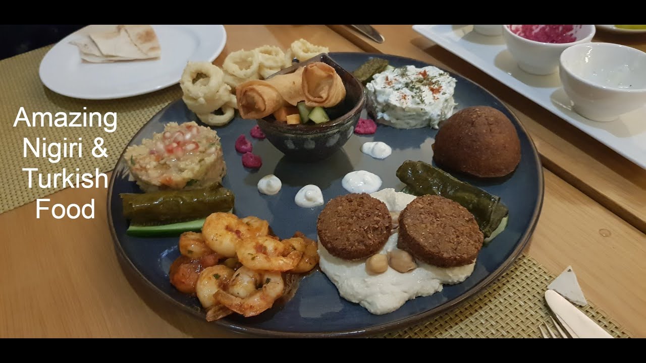 Double Tree by Hilton RAK//Lunch @  Sanchaya// Making of Nigiri//Dinner @ Turkish Restaurant @Meze