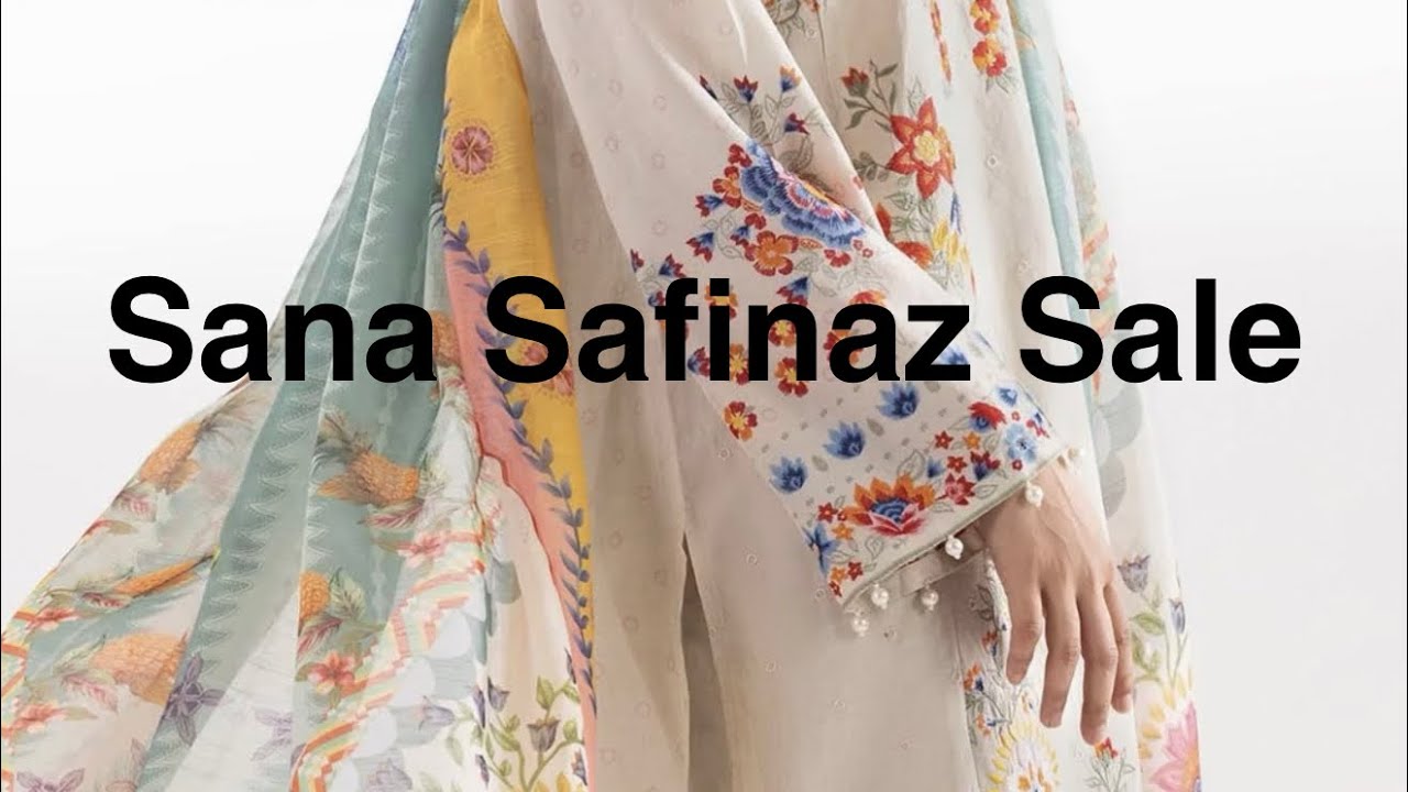 Sana Safinaz Sale Flat 50%