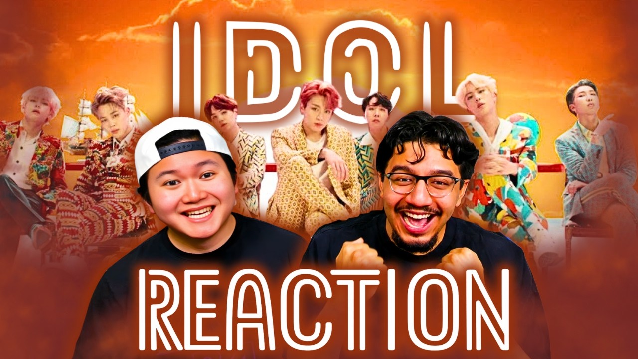 OUR FIRST TIME WATCHING BTS!!! | BTS 'IDOL' Official MV