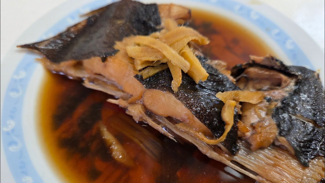【#飯テロ #男飯】カレイの煮付け