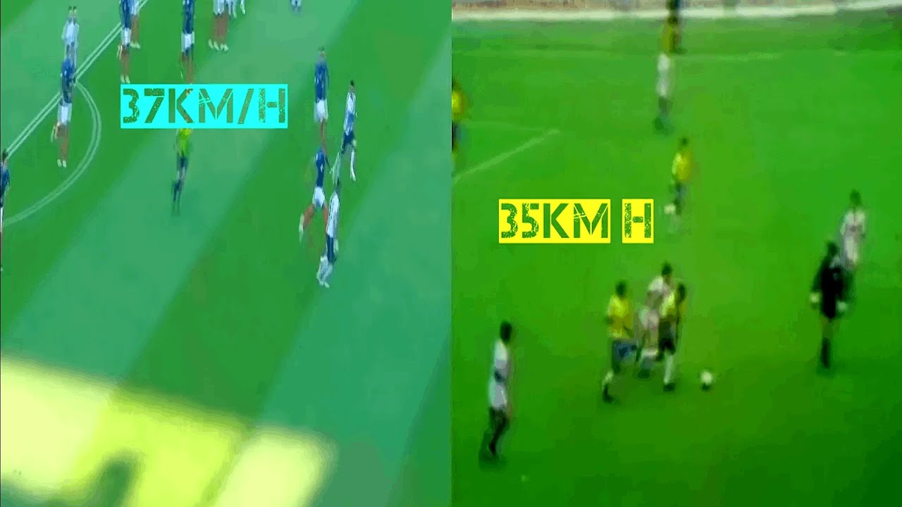 Pel&eacute; Vs Mbappe Sprint At World Cup | 2018 Vs 1970