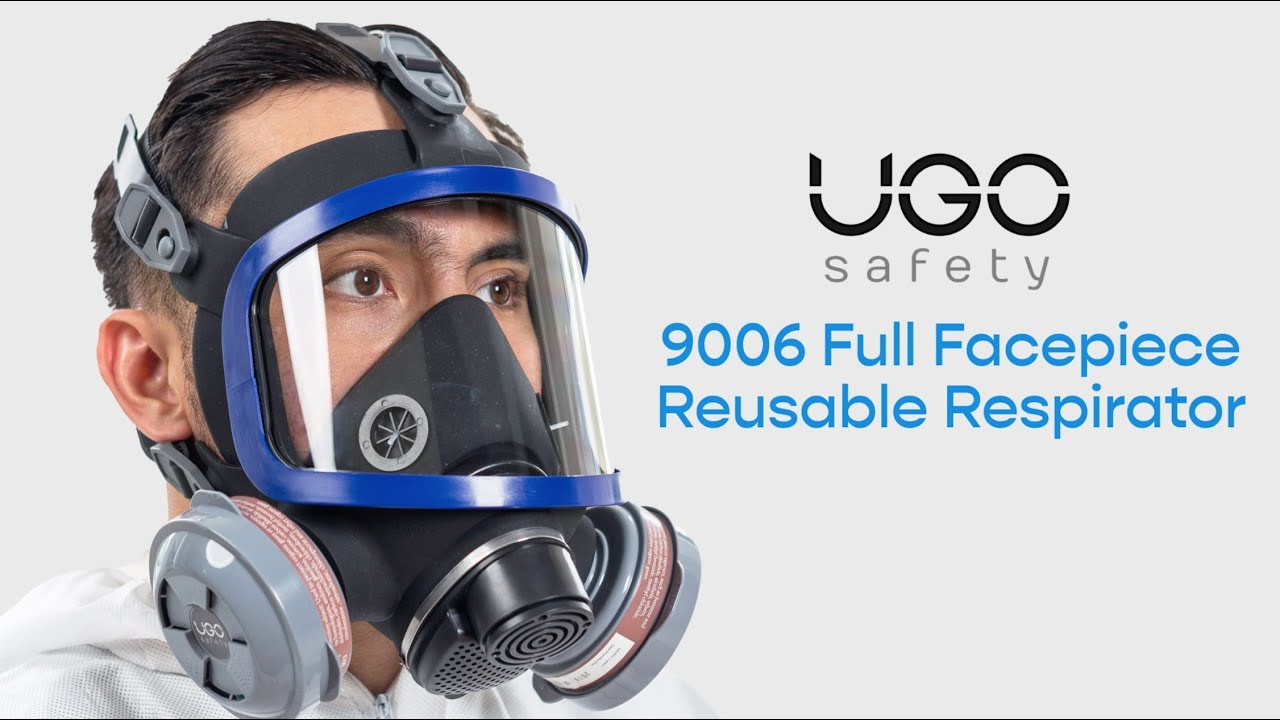 UGO Safety 9006 Full Facepiece Reusable Respirator