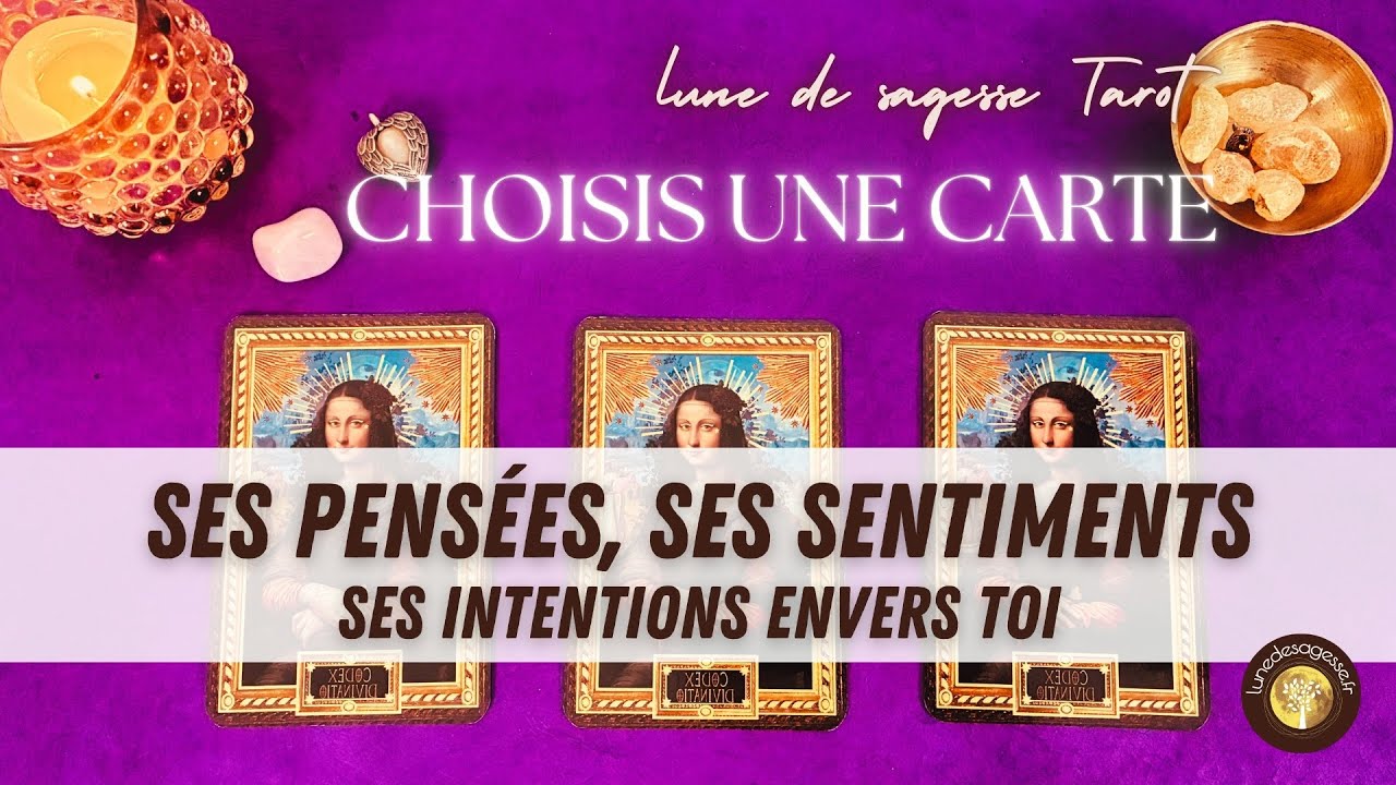 💞 SES PENS&Eacute;ES, SES SENTIMENTS, SES INTENTIONS ENVERS VOUS 🧐💖 GUIDANCE SENTIMENTALE 🔮 3 CHOIX