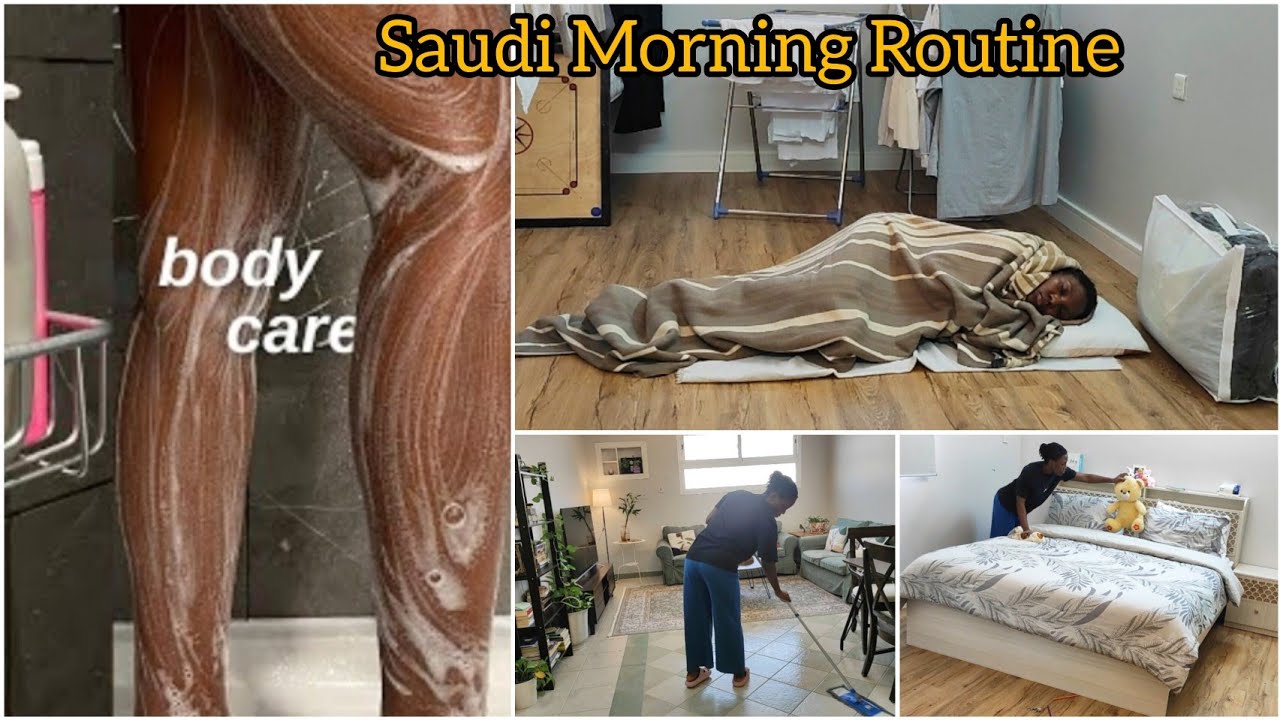 Morning routine as a house maid in Saudi Arabia