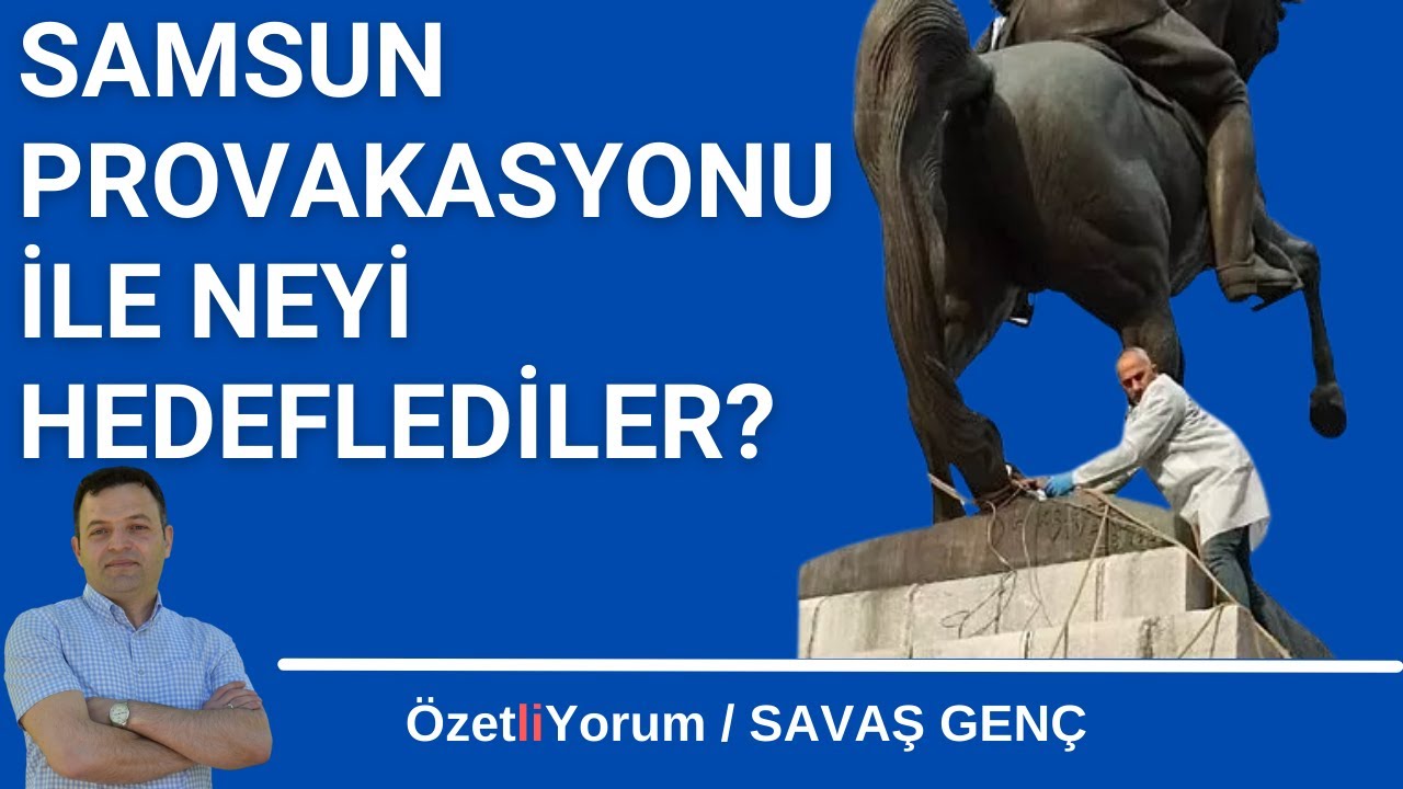 Samsun'da neyi hedeflediler?