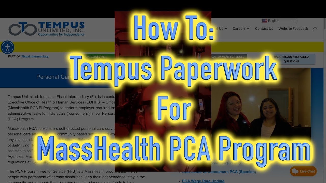 How to: New Hire Paperwork for MassHealth PCA Program with Tempus