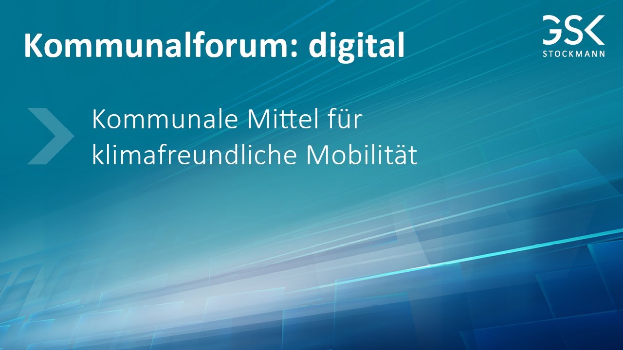 Kommunale Mittel f&uuml;r klimafreundliche Mobilit&auml;t