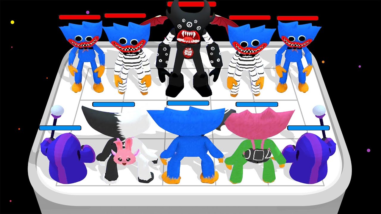 MERGE MONSTER: Space Fusion - Merge Master Monster Playtime ★ Huggy Wuggy Merge Battles