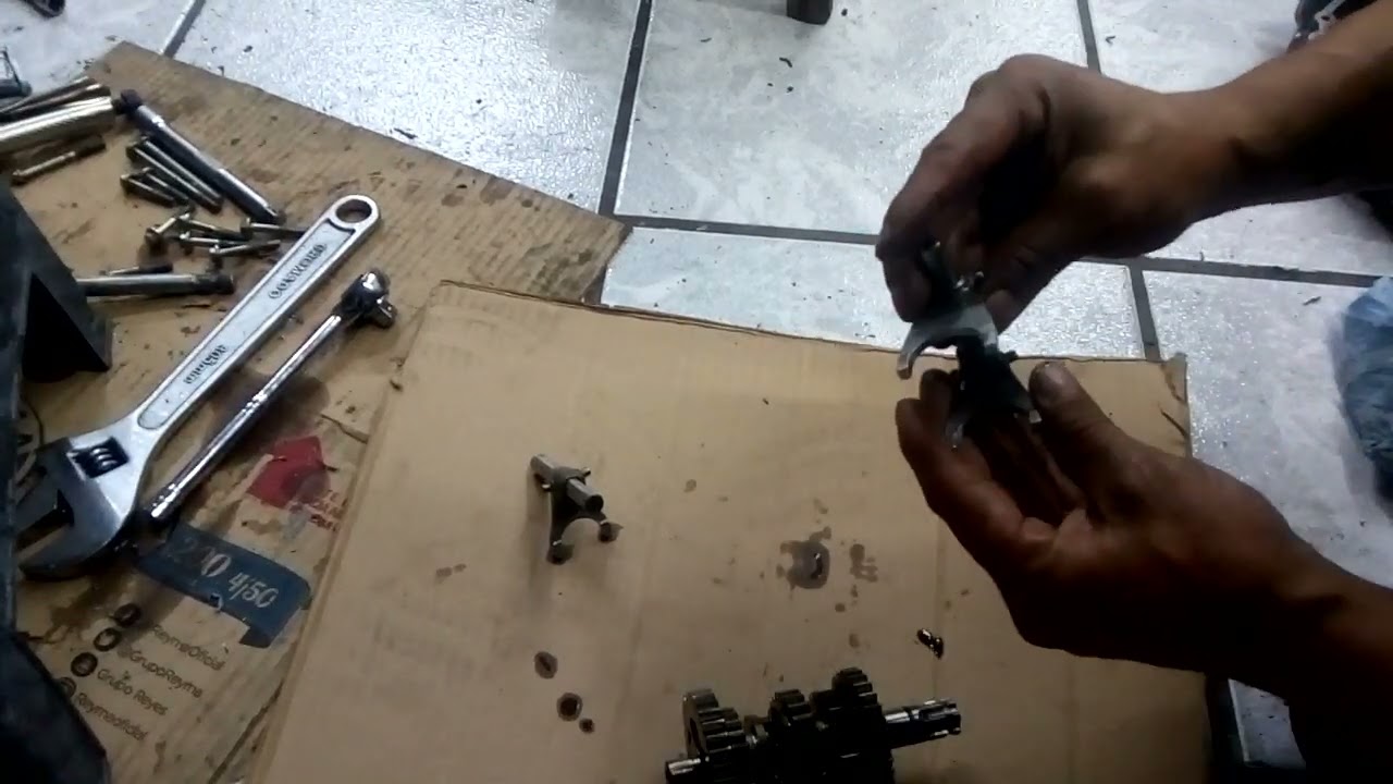 Caja de velocidades Pulsar AS o NS 150 2017 cómo armar paso a paso