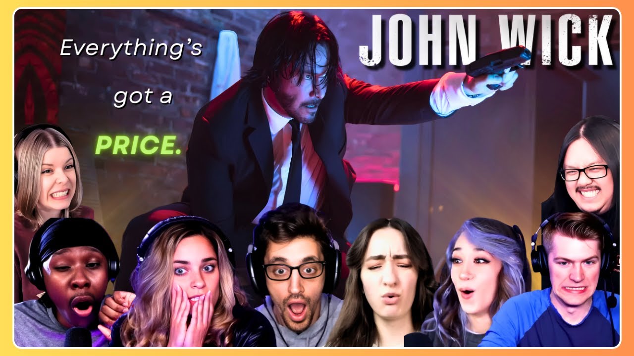 INTENSE Red Circle Club Fight Scene Reactions 👊🏼 John Wick (2014) First Time Watching Movie Reaction