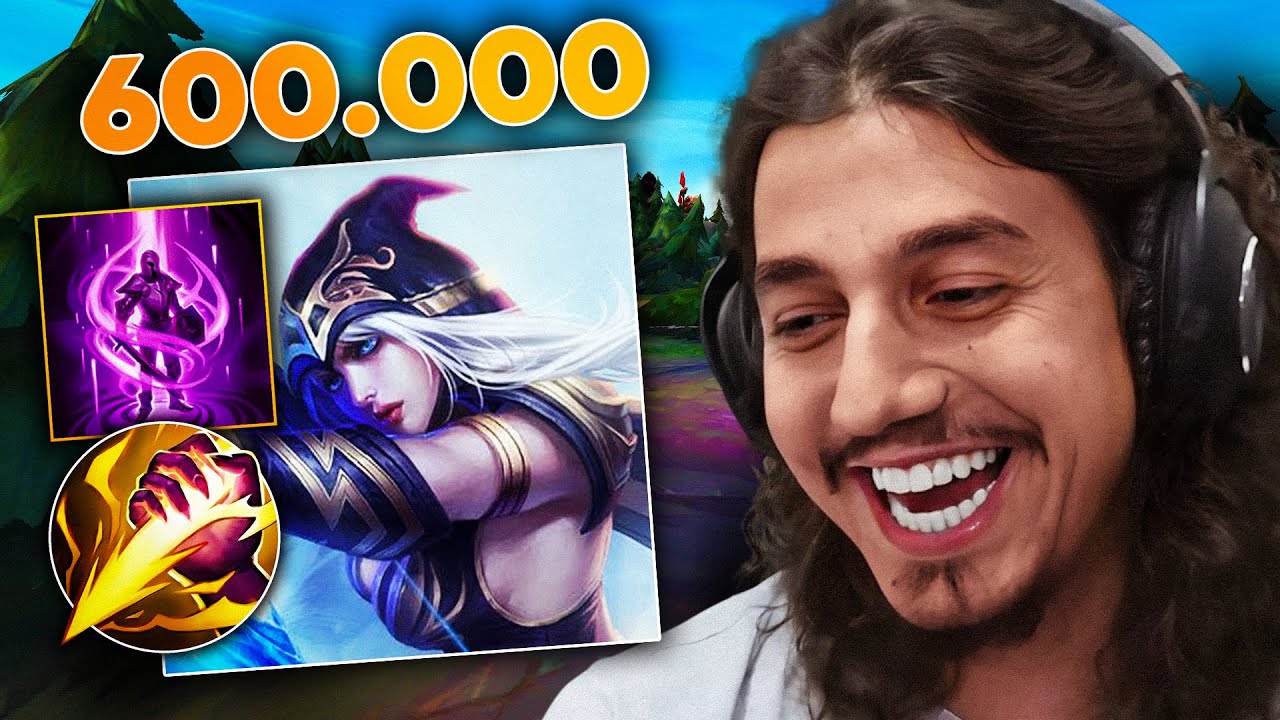 ANALISEI O MONO ASHE FERRO QUE FAZ SMITE E TP QUE FOI BANIDO PERMANENTE