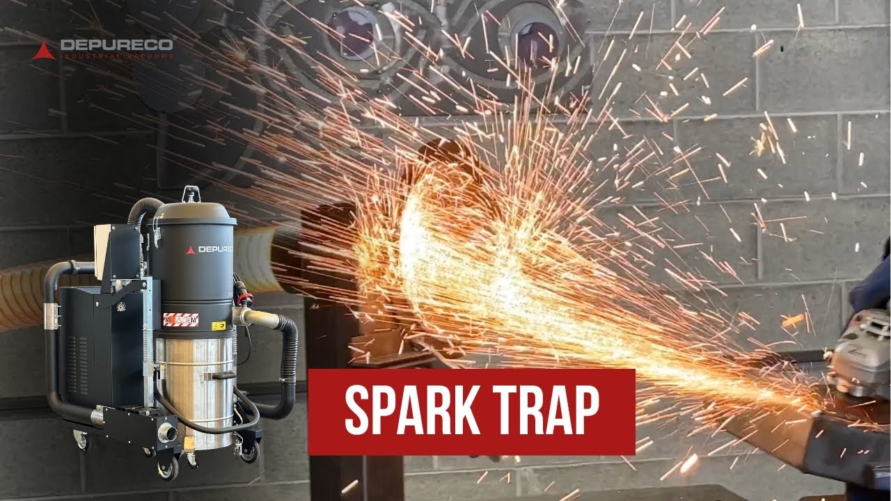 Spark Trap for #industrialvacuums - Depureco