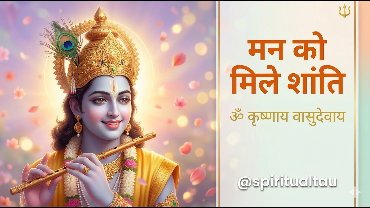 ॐ कृष्णाय वासुदेवाय हरये परमात्मने | Krishna Mantra for Peace & Planetary Blessings |