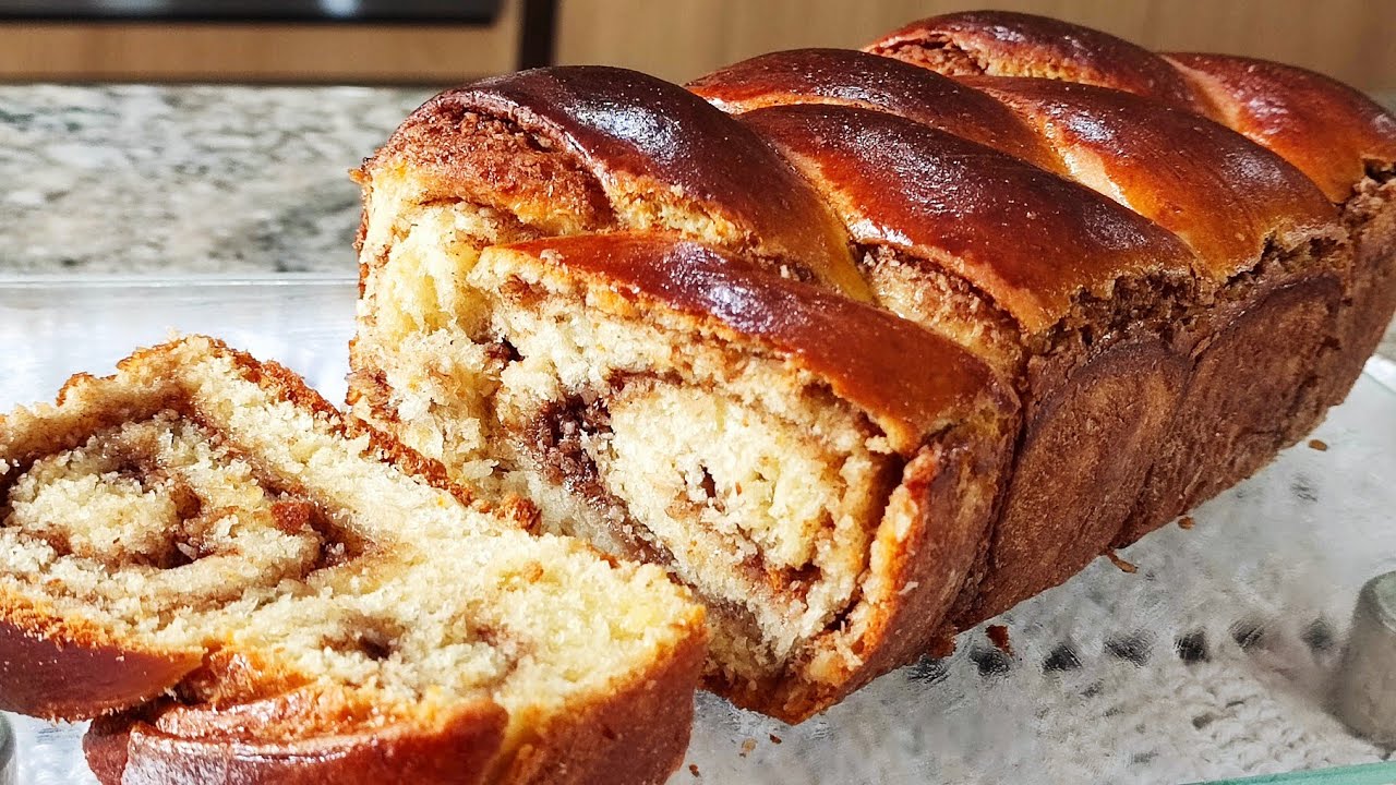 ROSCA RECHEADA com AÇÚCAR e CANELA essa  receita VOCÊ VAI QUERER FAZER