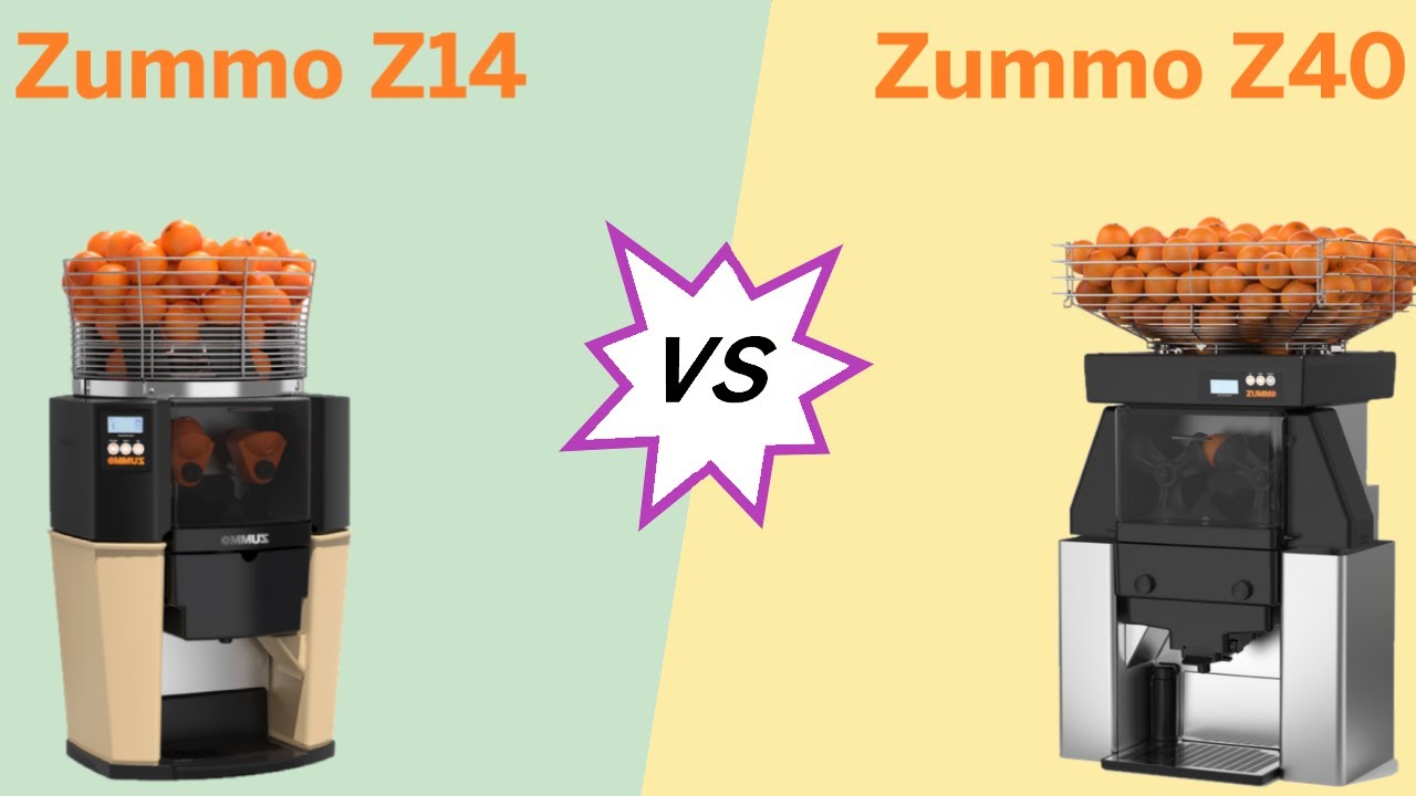 Z14 vs Z40 Juicer Comparison | Zummo