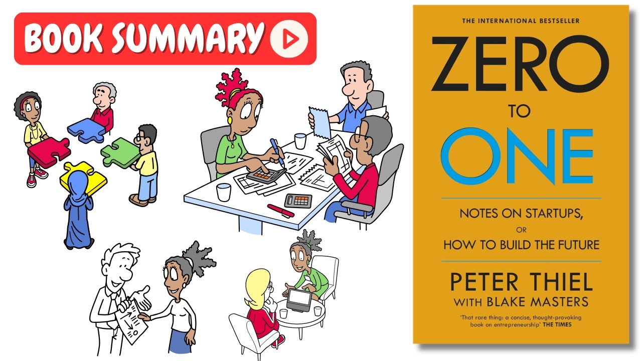 Zero to One by Peter Thiel and Blake Masters [Book Summary] | Key Lessons in Under 10 Minutes