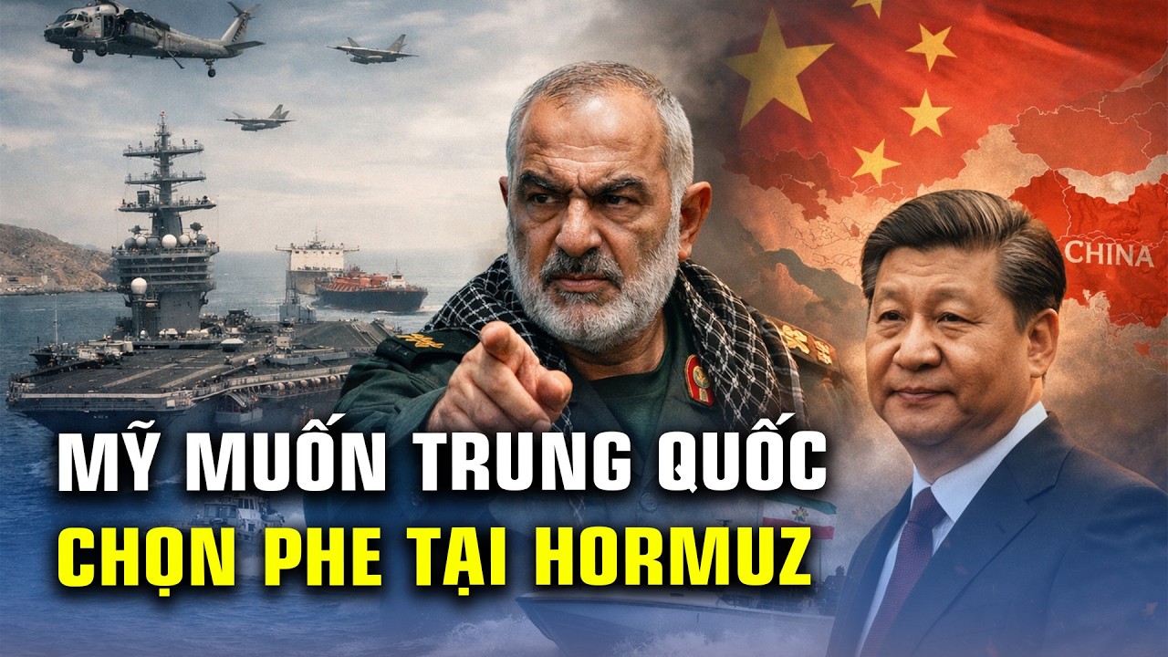 TIN THẾ GIỚI: MỸ LẬP LIÊN MINH BẢO VỆ HORMUZ IRAN PHÁT CẢNH BÁO LẠNH GÁY KHI TRUNG QUỐC BỊ GỌI TÊN!