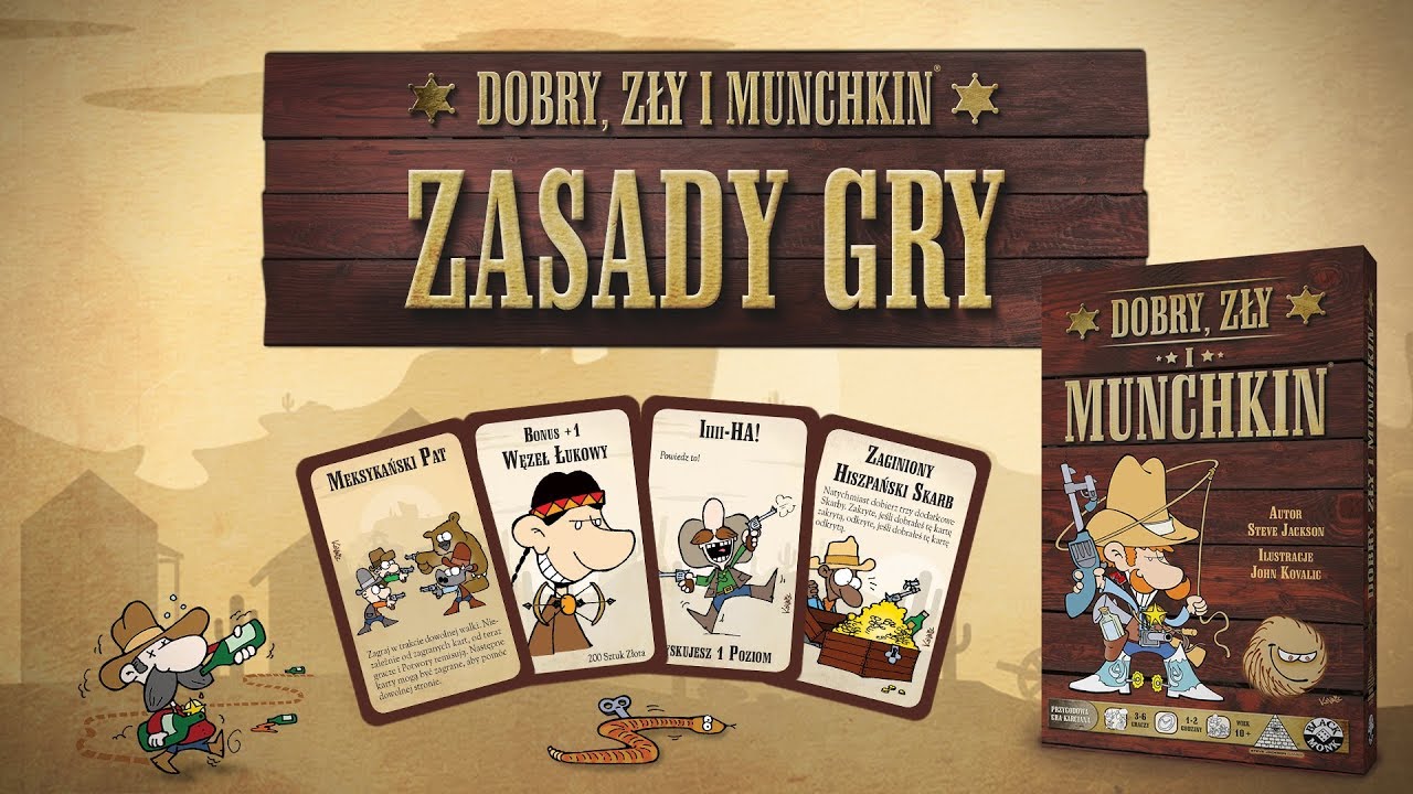 Dobry, Zły i Munchkin - Zasady gry