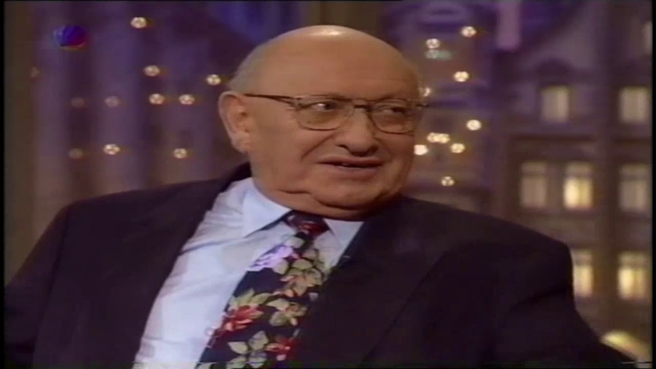 Marcel Reich-Ranicki, 1996 bei Harald Schmidt
