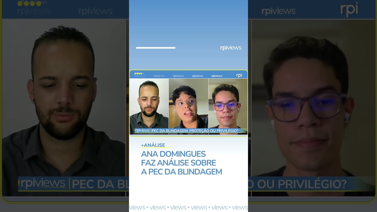 PEC da Blindagem: An&aacute;lise de Ana Domingues #rpiwebtv #rpiviews #PECdaBlindagem #An&aacute;lisePol&iacute;tica