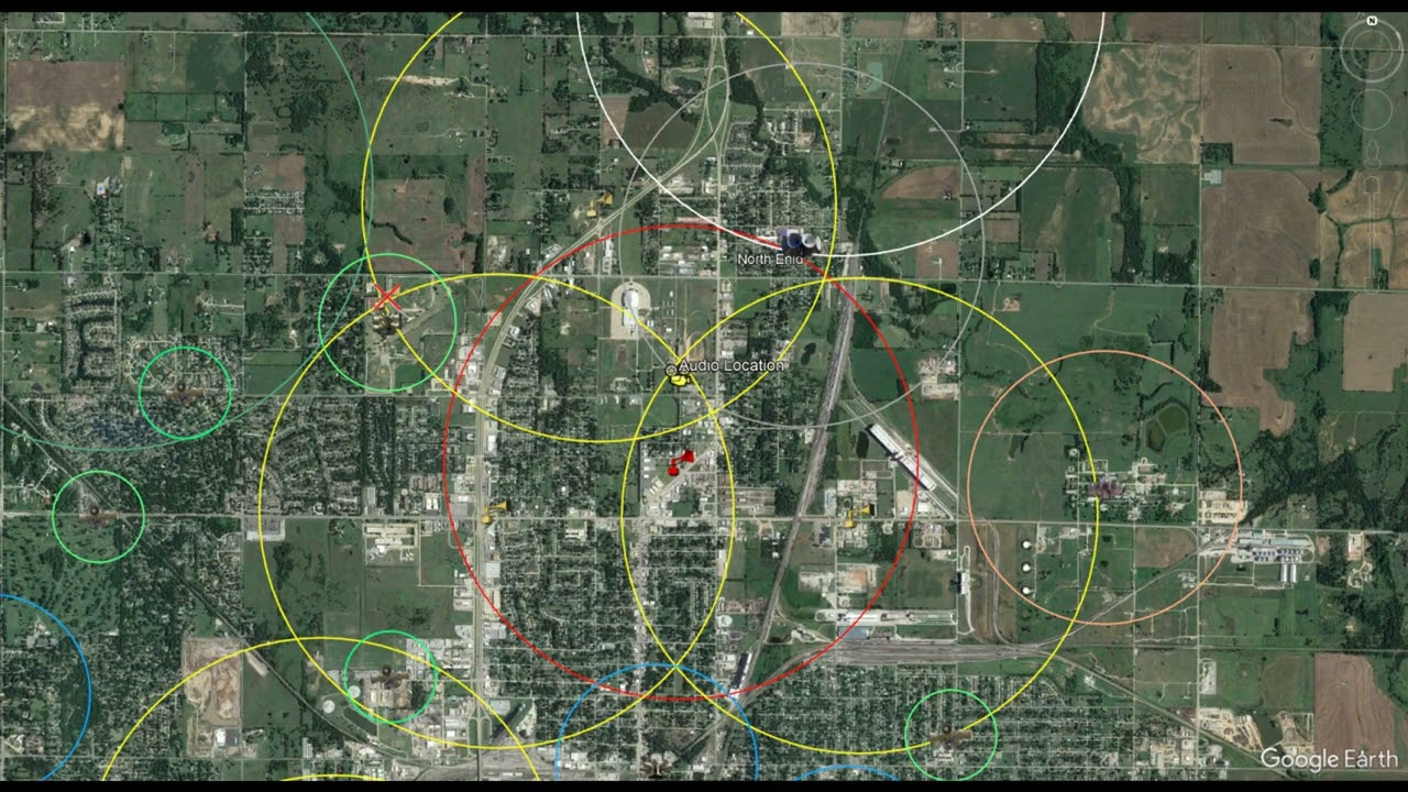 Enid, Oklahoma Tornado Siren Ambiance #2 | 12/5/22