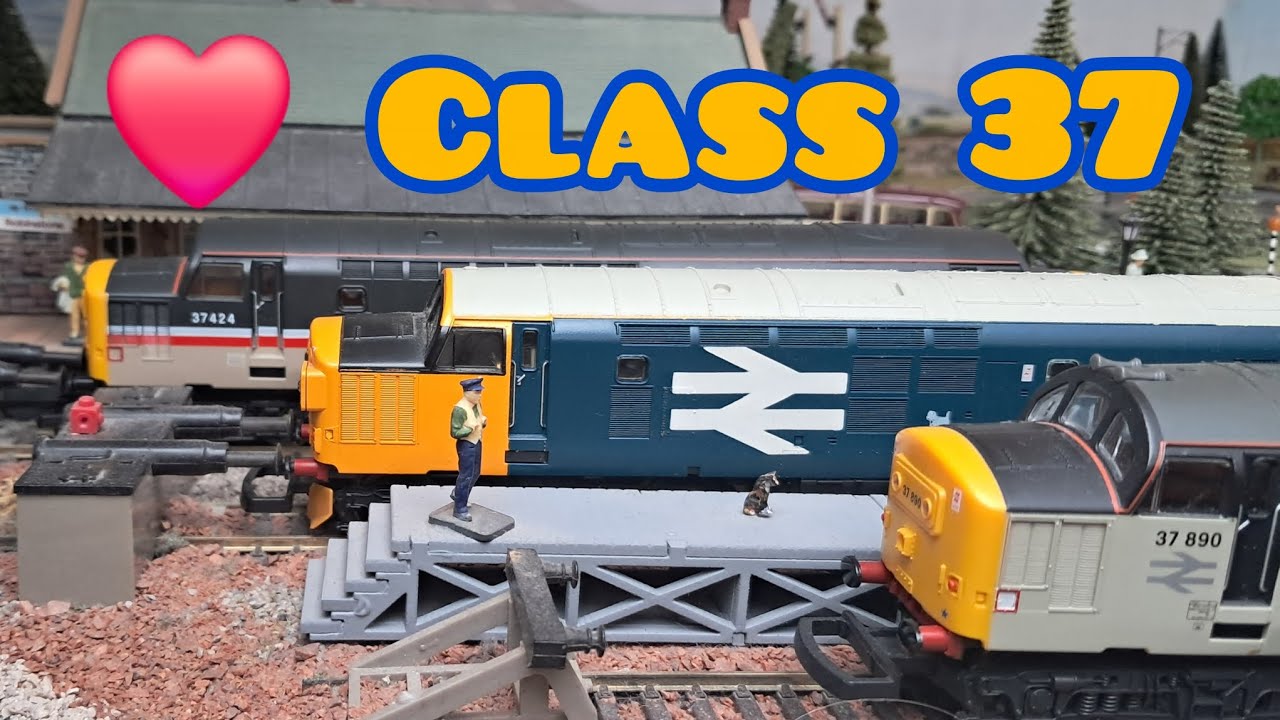 Class 37 tribute, featuring Lima's finest locomotives
