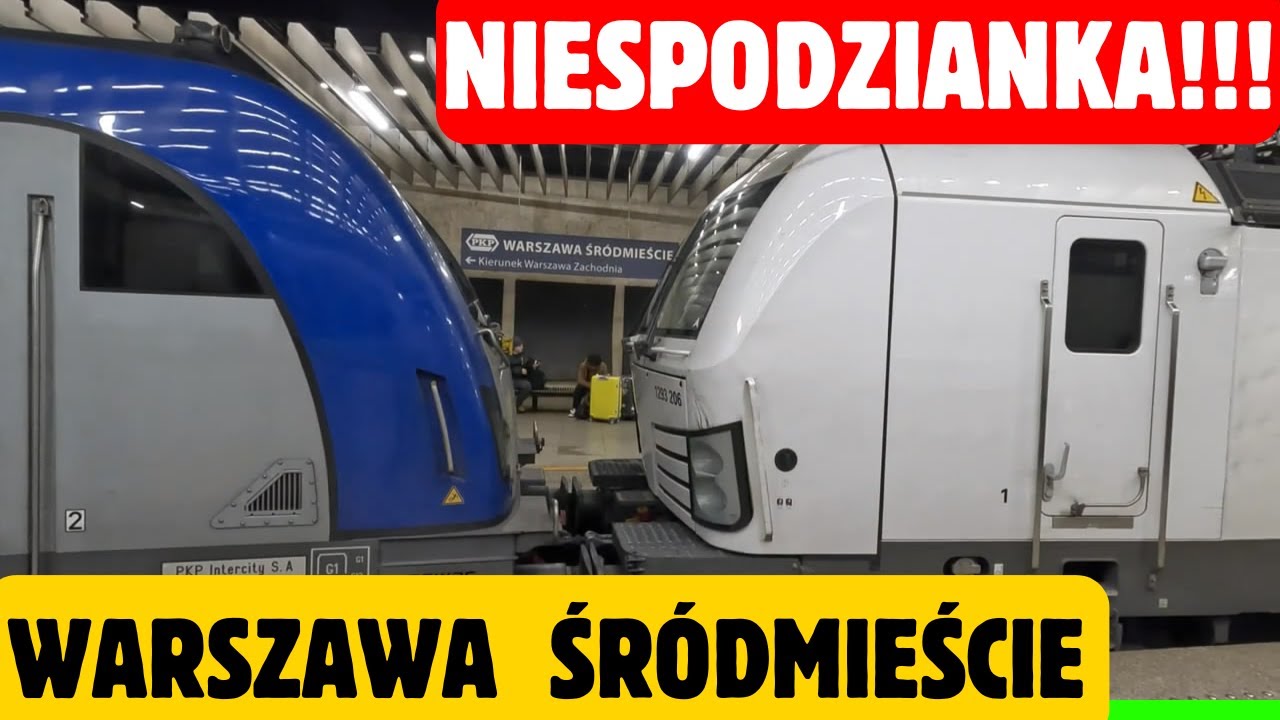 Tymczasowy ruch pociągów PKP Intercity Warszawa Śródmieście