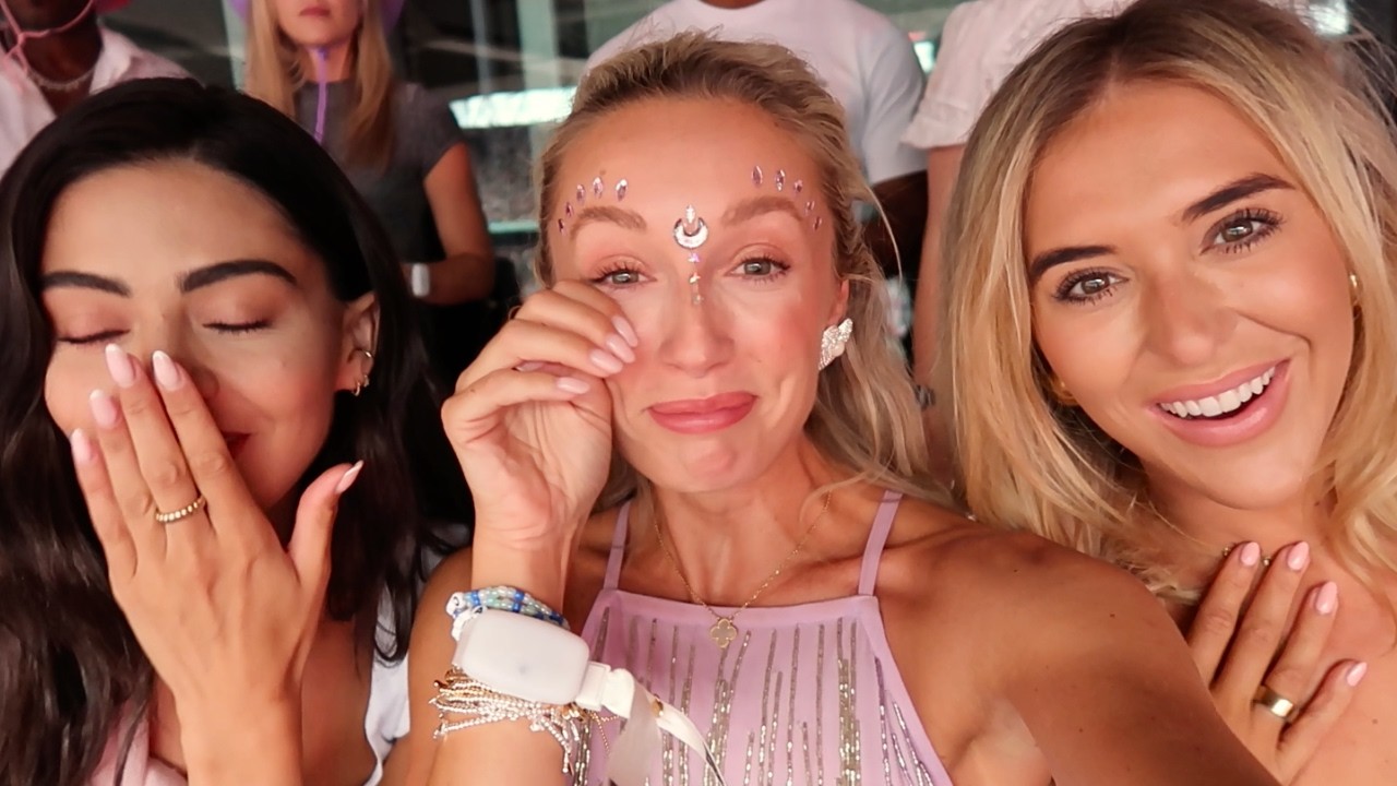 Girls Night Out ✨ COME TO TAYLOR SWIFT ERAS TOUR WITH US! 🤍✨🫶🏼