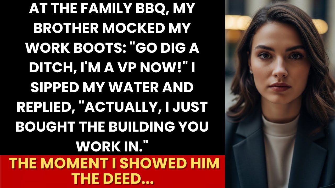 Brother Mocked My Work Boots “I’m A VP Now!” —  Until I Replied “I Just Bought Your Building”