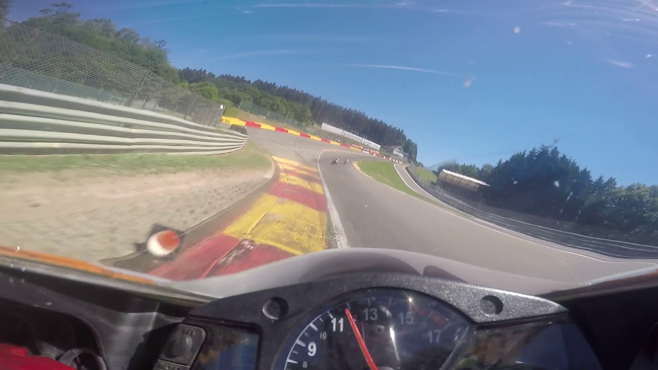 Spa Francorchamps Trackday 2 july 2018 Honda CBR 600 RR