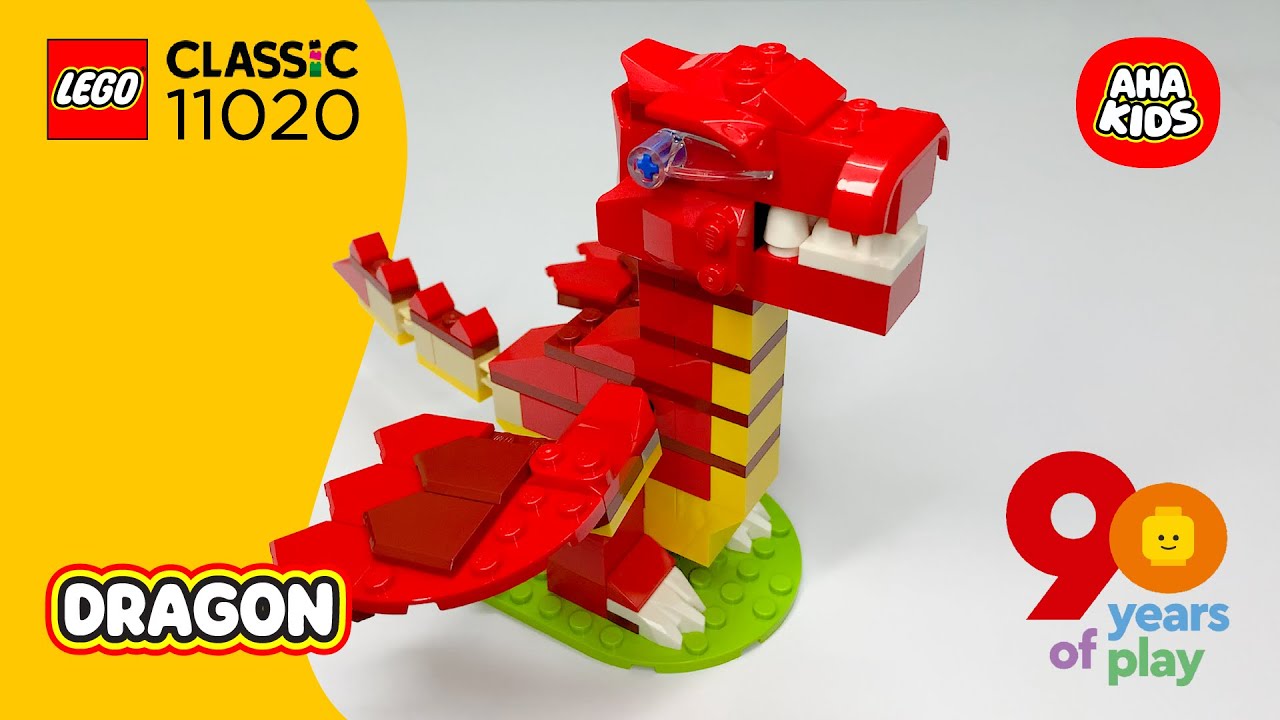 LEGO Classic 11020 Dragon Building Instructions &mdash; 90 Years of Play