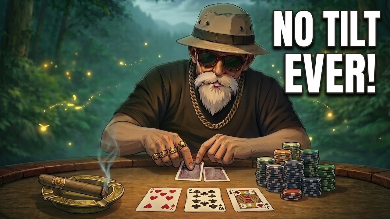 GRIND MODE &mdash; Calm Poker Focus Lofi | No Tilt, Deep Concentration for Long Sessions