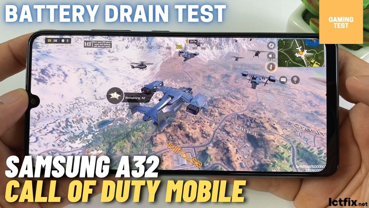 Samsung Galaxy A32 Call of Duty Mobile Gaming test CODM | Helio G80, 90Hz Display