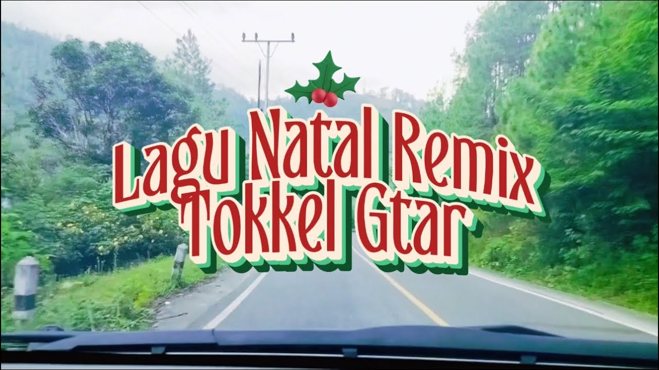 Lagu Natal Remix - Instrumen Gitar Waren Sihotang (Video Lirik)